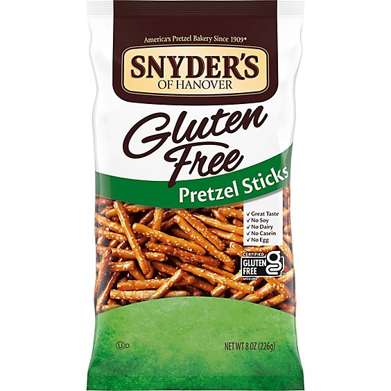 Snyder's of Hanover Gluten Free Pretzel Sticks - 8 Oz