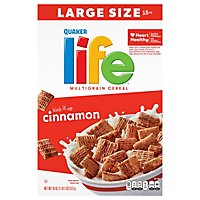 Life Cereal Multigrain Cinnamon Large Size - 18 Oz - Image 3