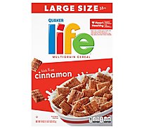 Life Cereal Multigrain Cinnamon Large Size - 18 Oz