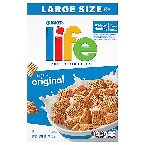 Life Cereal Multigrain Original - 18 Oz