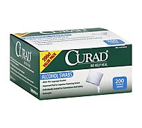 Curad Alcohol Swabs Value Pack - 200 Count