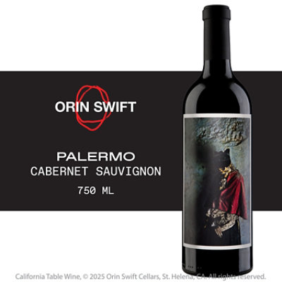Orin Swift Palermo Napa Valley Cabernet Sauvignon Red Wine - 750 Ml
