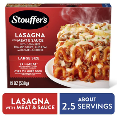 Save on Stouffer's Macaroni & Cheese Party Size Frozen Entree - Serves 10  Order Online Delivery