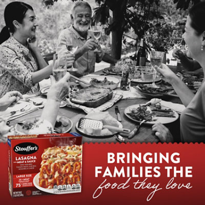 Stouffer's Lasagna with Meat And Sauce Frozen Meal - 19 Oz - Image 5