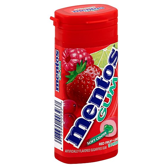 Mentos Chewing Gum Pure White Sweet Mint Sugarfree - 15 Piece