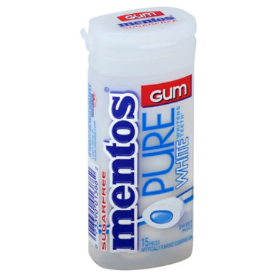 MENTOS white - sweet mint chewing-gum sans sucre - Ale you need