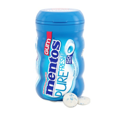 Mentos Pure Fresh Chewing Gum Sugarfree Fresh Mint - 50 Count - Image 2