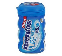 Mentos Pure Fresh Chewing Gum Sugarfree Fresh Mint - 50 Count