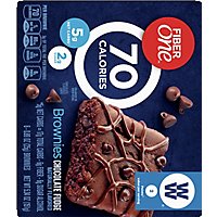 Fiber One Brownies 70 Calories Chocolate Fudge - 6-0.89 Oz - Image 6