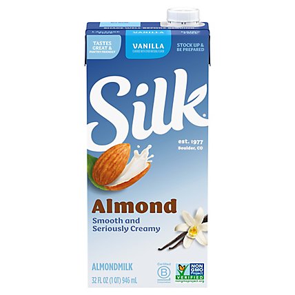 Silk Almondmilk Vanilla - 32 Fl. Oz. - Image 2