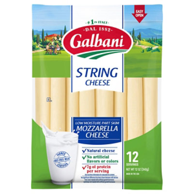 Galbani Stringsters Cheese High In Calcium - 12 Oz - Image 3