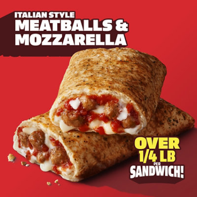 Hot Pockets Meatball Mozzarella Sandwiches Box 12 Count - 54 Oz - Image 3