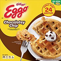 Eggo Chocolatey Chip Frozen Breakfast Waffles 24 Count - 29.6 Oz - Image 5