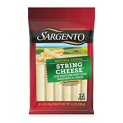 Sargento Cheese String Mozzarella 12 Pack - 12 Oz - Image 3