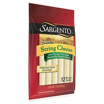 Sargento Cheese String Mozzarella 12 Pack - 12 Oz - Image 2