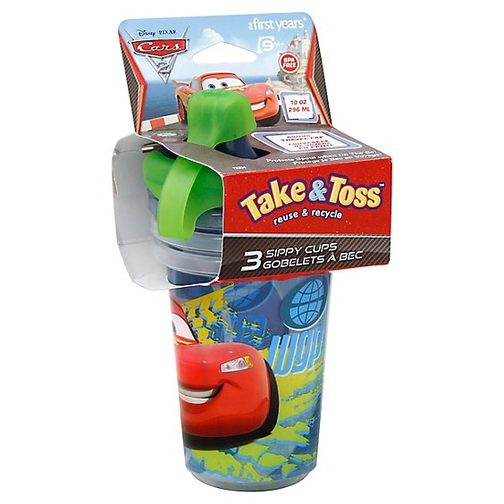 The First Years Take & Toss Cup Sippy - 3 Count