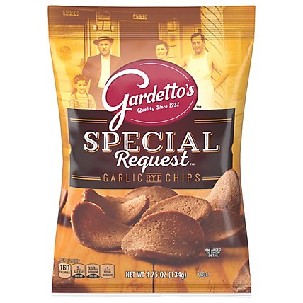 Gardettos Special Request Rye Chips Roasted Garlic - 4.75 Oz - Image 2