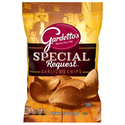 Gardettos Special Request Rye Chips Roasted Garlic - 4.75 Oz - Image 1