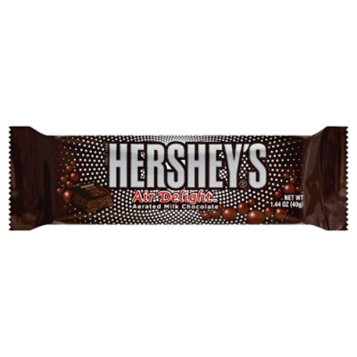 HERSHEYS Milk Chocolate Standard Bar Air Delight - 1.44 Oz - Albertsons