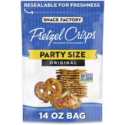 Snack Factory Original Pretzel Crisps - 14 Oz - Image 1