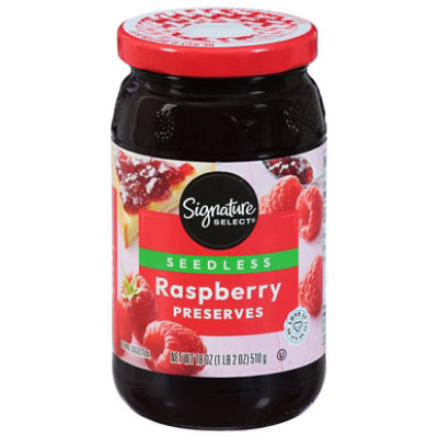 Signature SELECT Preserves Raspberry Seedless - 18 Oz