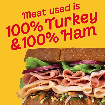 Oscar Mayer Deli Fresh Oven Roasted Turkey Breast & Smoked Uncured Ham Lunch Meat Pack - 9 Oz - Image 5