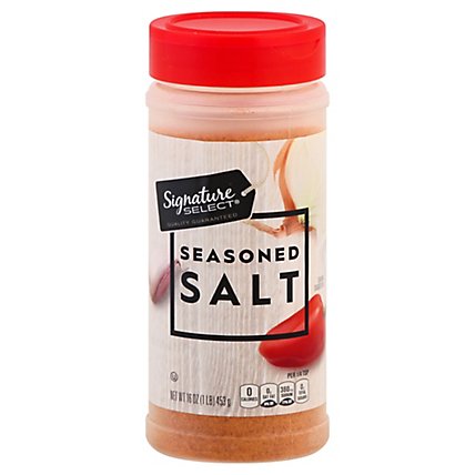 Signature SELECT Salt Seasoned - 16 Oz - Image 1