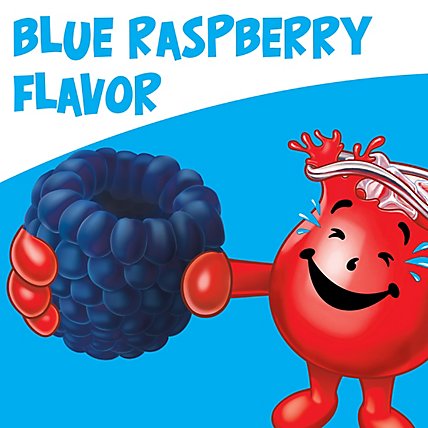 Kool-Aid Unsweetened Blue Raspberry Lemonade Powdered Drink Mix Packet - 0.22 Oz - Image 2