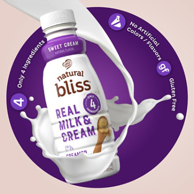 Coffee mate Natural Bliss Sweet Cream All Natural Liquid Coffee Creamer - 16 Fl. Oz. - Image 2