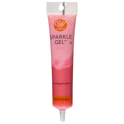 Wilton Sparkle Gel Pink - 3.5 Oz - Image 2