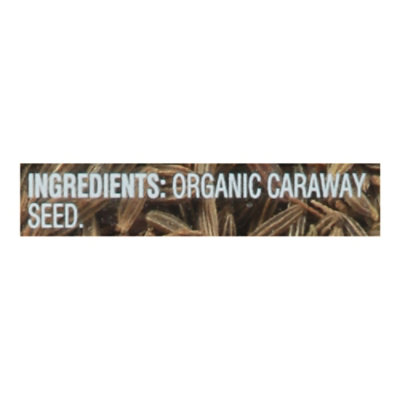 O Organics Caraway Seed - 1.8 Oz - Image 3