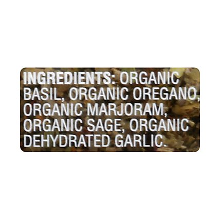 O Organics Organic Seasoning Italian - 0.6 Oz - Image 4