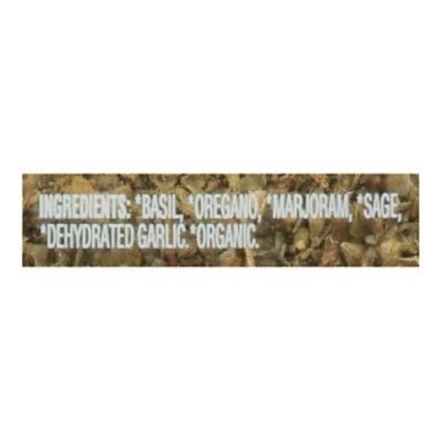 O Organics Seasoning Italian - 0.6 Oz - Image 3
