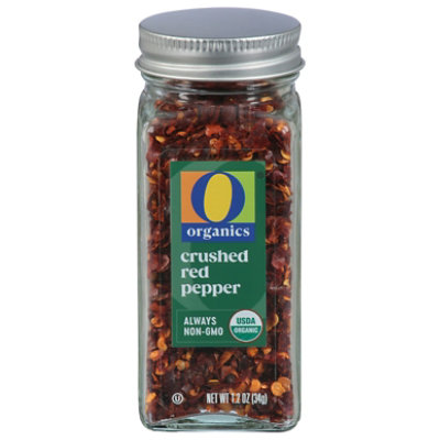 O Organics Red Pepper Crushed - 1.2 Oz - Image 1