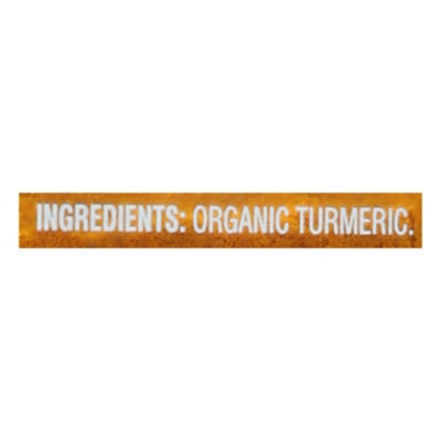 O Organics Ground Turmeric - 1.8 Oz - Image 3