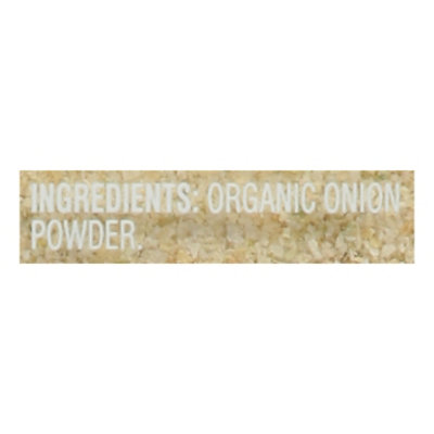 O Organics Onion Powder - 2.3 Oz - Image 3