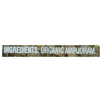 O Organics Marjoram Leaves - 0.4 Oz - Image 3