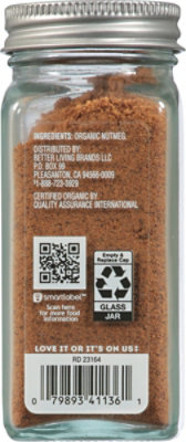 O Organics Nutmeg Ground - 1.8 Oz - Image 4