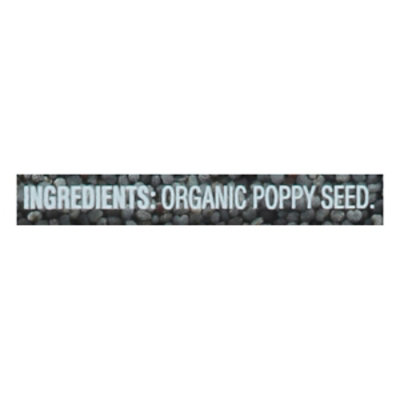 O Organics Organic Poppy Seed - 2.4 Oz - Image 4