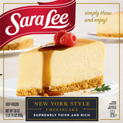 Sara Lee Cheesecake New York Style Classic - 30 Oz - Image 1