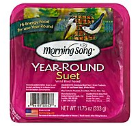 Morning Song Suet Wild Bird Food Year-Round Tray - 11.75 Oz