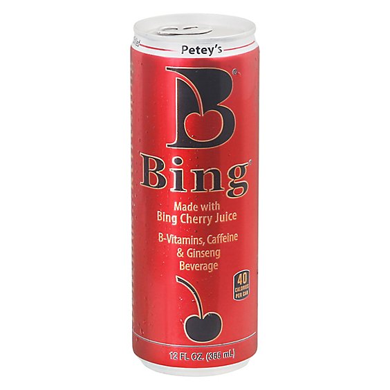 Bing Beverage Made with Bing Cherry Juice - 12 Fl. Oz.