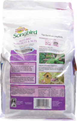 Audubon Park Songbird Selections Wild Bird Food Multi-Bird With Fruits & Nuts Bag - 5 Lb - Image 5