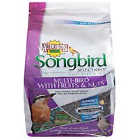 Audubon Park Songbird Selections Wild Bird Food Multi-Bird With Fruits & Nuts Bag - 5 Lb - Image 2
