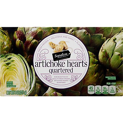 Signature SELECT Artichoke Hearts Quartered - 8 Oz - Image 2