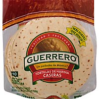 Guerrero Tortillas Flour Soft Taco De Harina Caseras Bag 10 Count - 20.83 Oz - Image 2