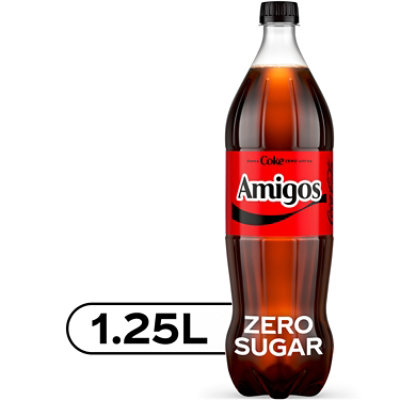 Coca-Cola Zero Sugar Soda Bottle - 1.25 Liter - Image 1