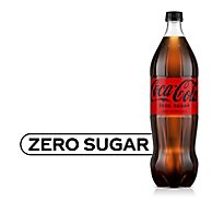 Coca-Cola Zero Sugar Soda Bottle - 1.25 Liter