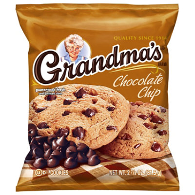 Grandmas Big Cookies Chocolate Chip - 2.875 Oz - tomthumb