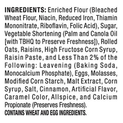 Grandmas Big Cookie Oatmeal Raisin - 2.875 Oz - Image 4